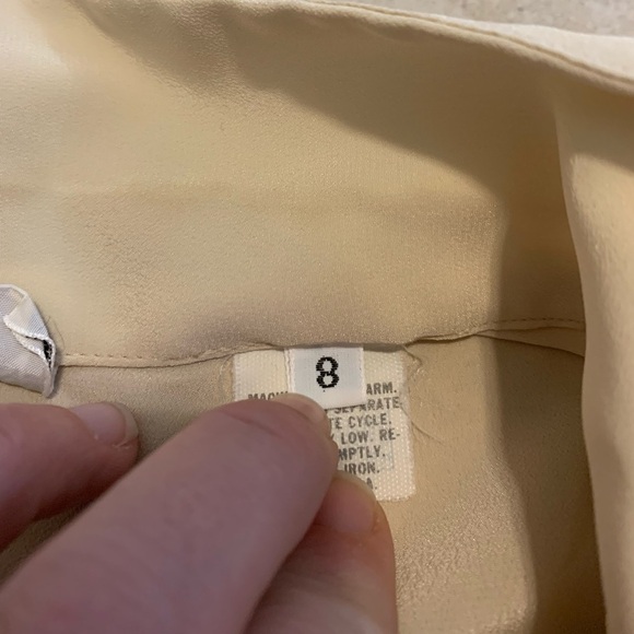 RARE Vintage 60s/70s LANVIN Blouse Size 8 - Paris New York - Union Made USA - Picture 4 of 8